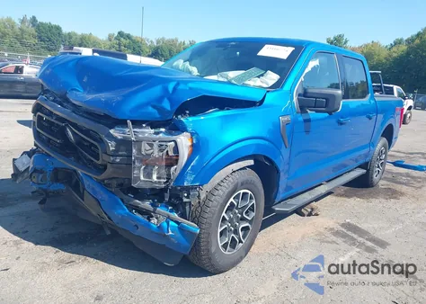 2021 Ford F-150 Xlt from USA, damaged, VIN 1FTEW1EP8MFC57426
